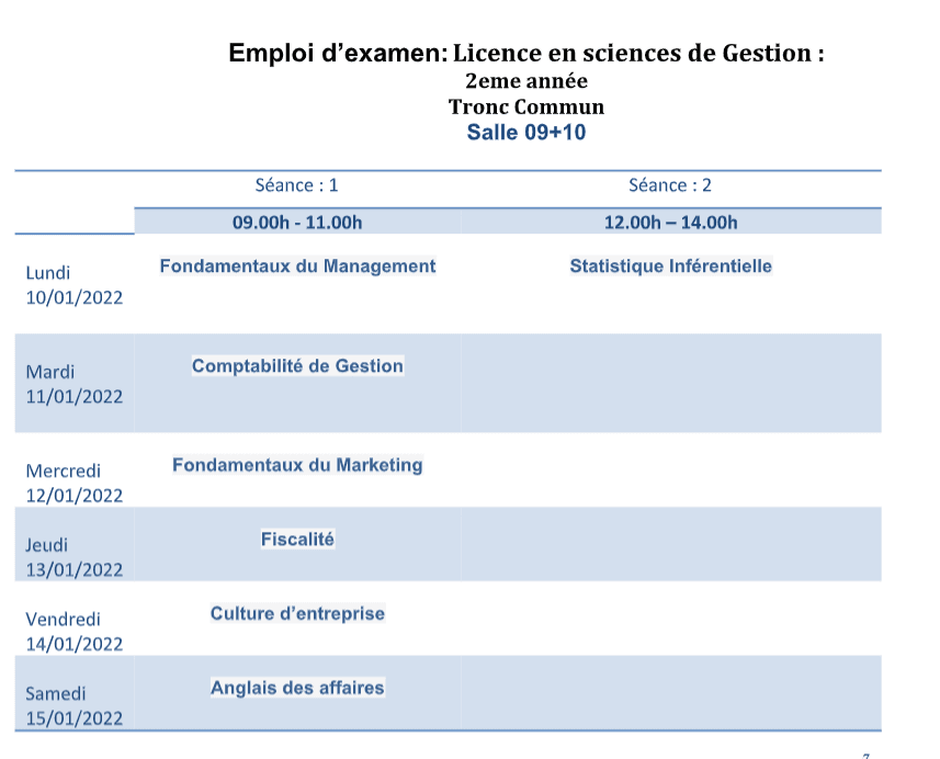 preparative examan - etudier a l'etranger